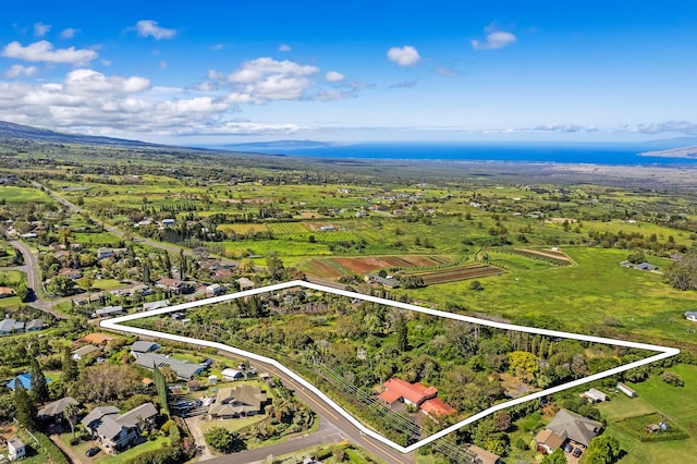 view of aerial view