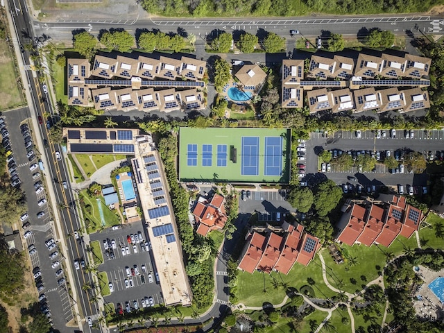 bird's eye view