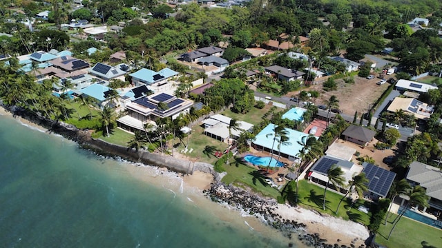 1756 Halama St, Kihei, HI 96753 - drone / aerial view featuring a water view