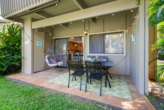 4435 Lower Honoapiilani Rd Unit 152, Lahaina, HI 96761 - view of patio with outdoor dining space