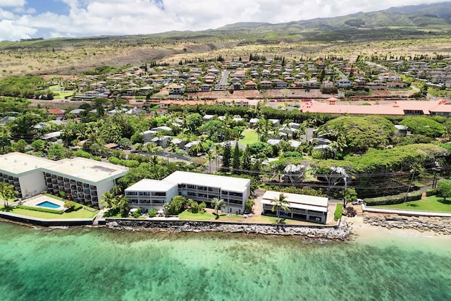 4435 Lower Honoapiilani Rd Unit 152, Lahaina, HI 96761 - aerial perspective of suburban area with a mountain backdrop
