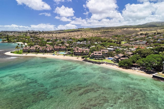 4435 Lower Honoapiilani Rd Unit 152, Lahaina, HI 96761 - aerial view of residential area featuring a water and mountain view