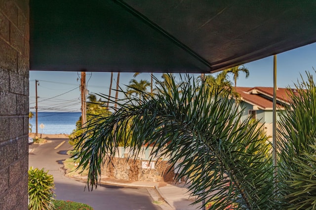 34 Wailana Pl Unit 201, Kihei, HI 96753 - view of patio featuring a water view