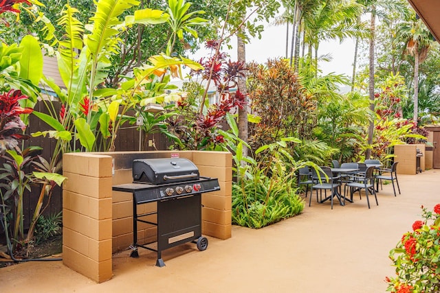 34 Wailana Pl Unit 201, Kihei, HI 96753 - view of patio / terrace with a grill and outdoor dining area