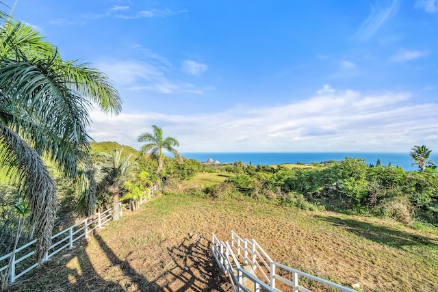 425 Kaukini Loop, Wailuku, HI 96793 - view of yard featuring a water view