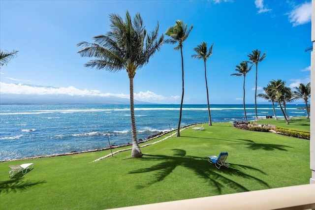 70 Hauoli St Unit 217, Wailuku, HI 96793 - view of community with a water view