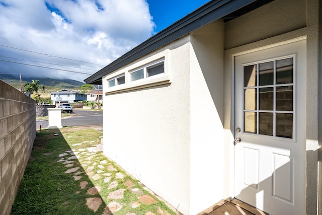 view of property entrance