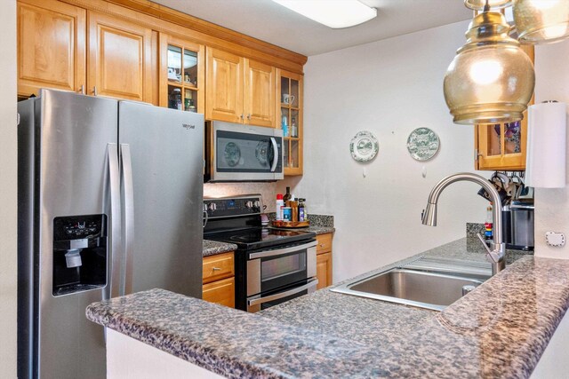 kitchen featuring sink and stainless steel appliances