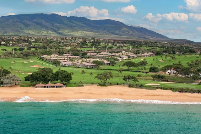 2661 Kekaa Dr Unit D103, Lahaina, HI 96761 - aerial view with a view of the beach and a water and mountain view