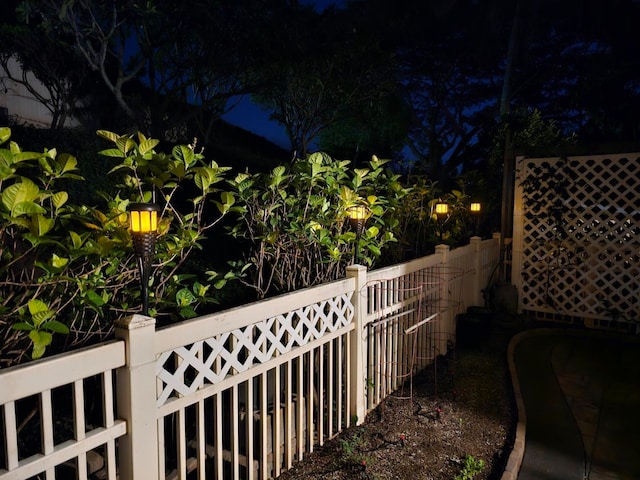 15 Kiohuohu Ln Unit 24-2, Lahaina, HI 96761 - view of yard at night