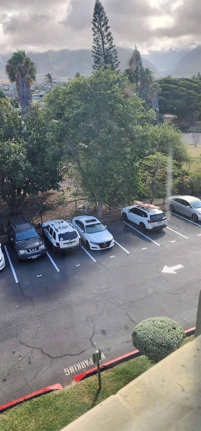 view of parking