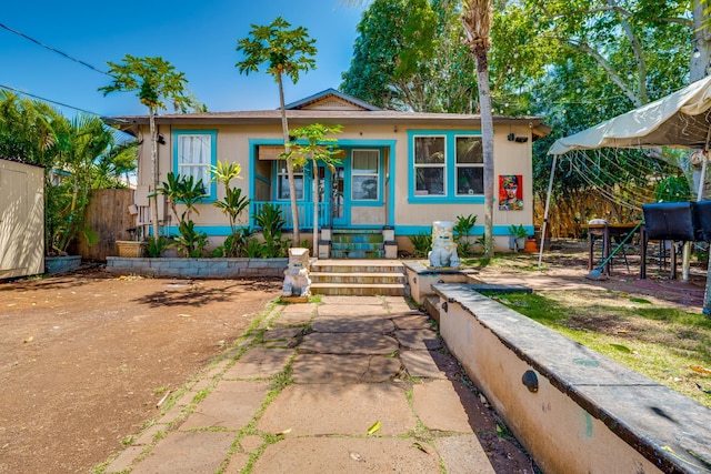 view of bungalow-style house