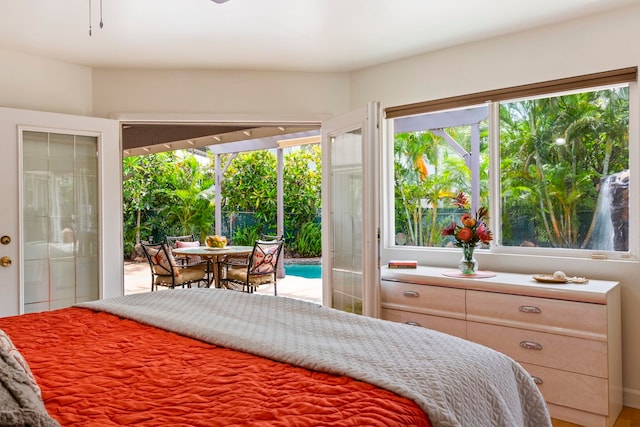 40 Hoola Lei Pl, Kihei, HI 96753 - bedroom with access to outside and multiple windows