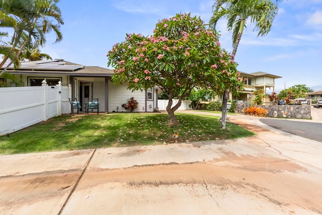 40 Hoola Lei Pl, Kihei, HI 96753 - view of property hidden behind natural elements featuring solar panels