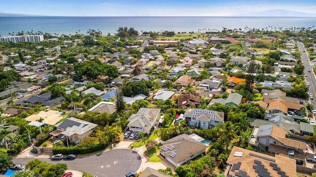 40 Hoola Lei Pl, Kihei, HI 96753 - aerial perspective of suburban area featuring a nearby body of water