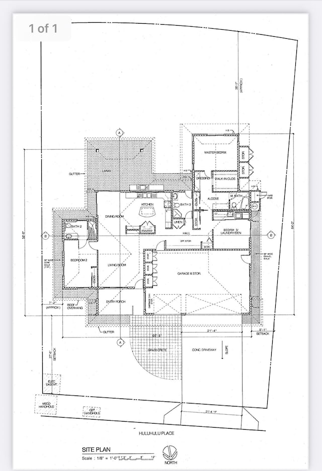 61 Huluhulu Pl, Kahului, HI 96732 - floor plan / room layout