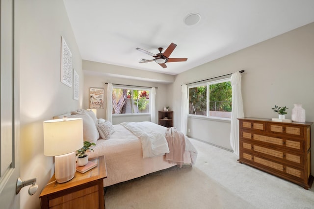 70 Pukolu Way, Kihei, HI 96753 - carpeted bedroom with ceiling fan