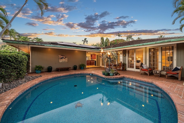70 Pukolu Way, Kihei, HI 96753 - outdoor pool featuring a patio and french doors