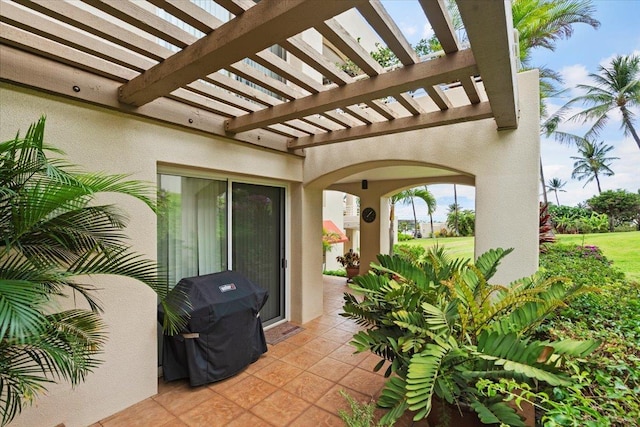 3150 Wailea Alanui Dr Unit 3007, Kihei, HI 96753 - view of patio with a grill and a pergola