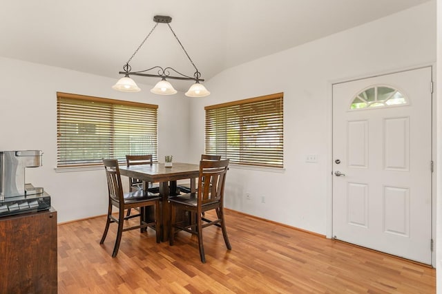35 Emoloa Pl, Wailuku, HI 96793 - dining area featuring light wood finished floors, healthy amount of natural light, and lofted ceiling