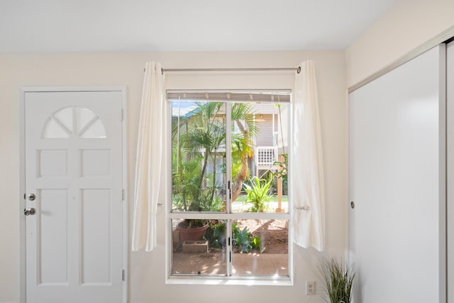 view of entryway