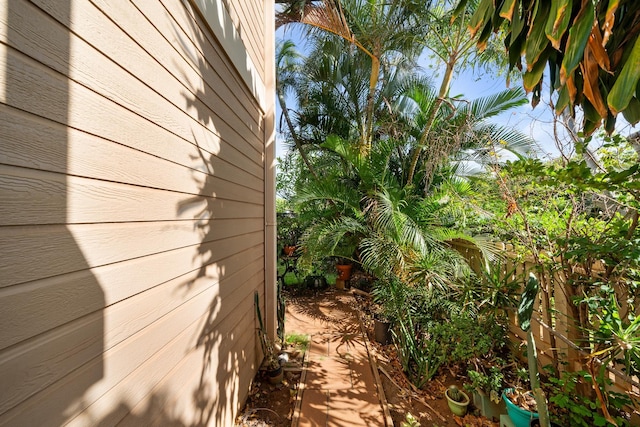 view of side of home