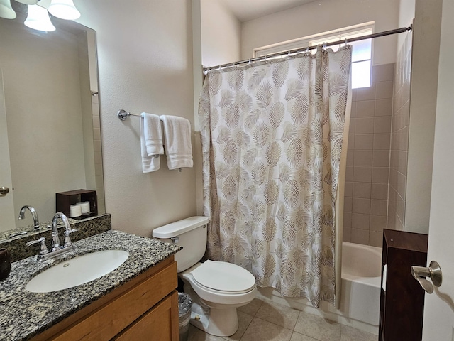 160 Kuli Puu St, Kihei, HI 96753 - bathroom featuring tile patterned flooring, vanity, and shower / bathtub combination with curtain