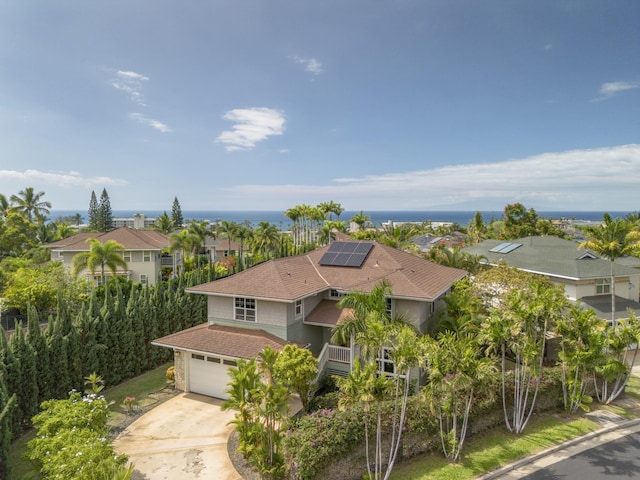 bird's eye view featuring a residential view