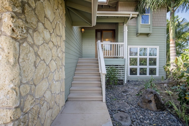 view of entrance to property