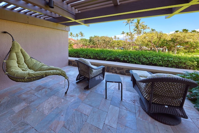 4000 Wailea Alanui Dr Unit 901, Kihei, HI 96753 - view of patio featuring an outdoor living space