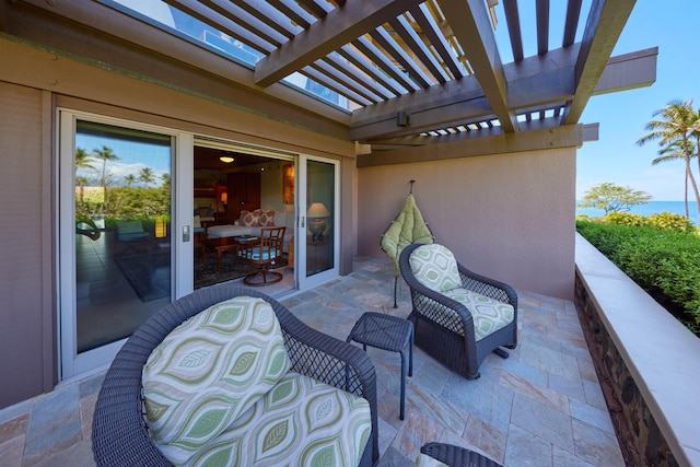 4000 Wailea Alanui Dr Unit 901, Kihei, HI 96753 - view of patio / terrace with a pergola