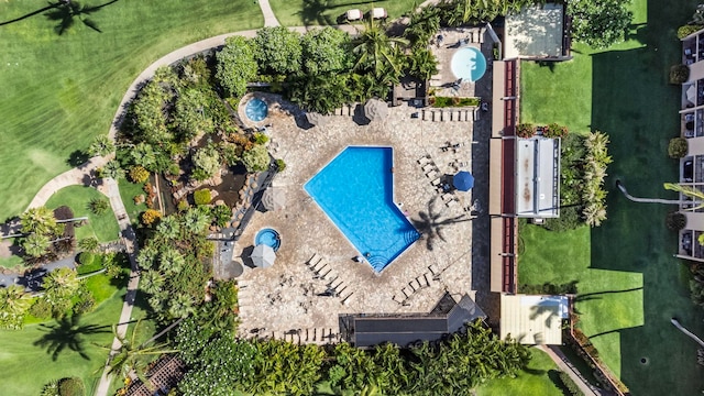 aerial view