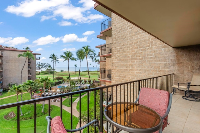 938 S Kihei Rd Unit 403, Kihei, HI 96753 - balcony with a water view