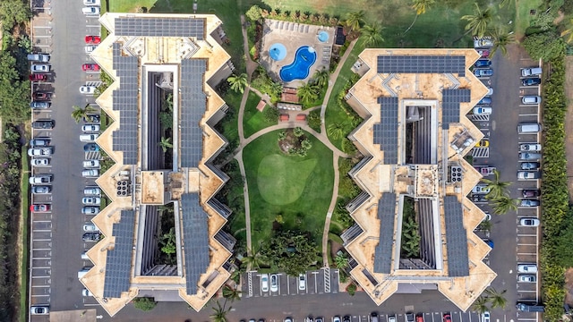 938 S Kihei Rd Unit 403, Kihei, HI 96753 - aerial view of property's location featuring a pool area