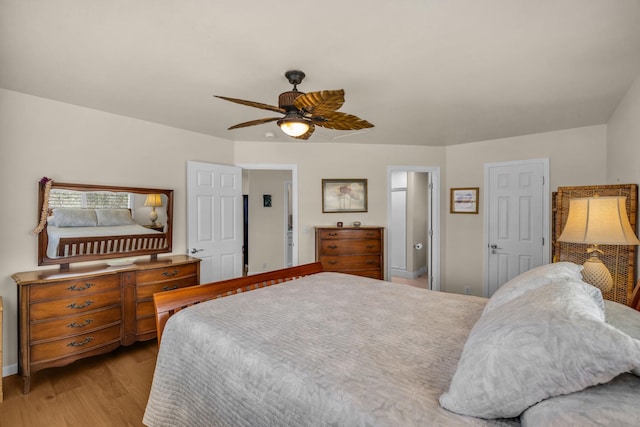 1363 Owaka St, Wailuku, HI 96793 - bedroom featuring wood finished floors and a ceiling fan