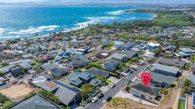 1363 Owaka St, Wailuku, HI 96793 - aerial perspective of suburban area featuring a large body of water