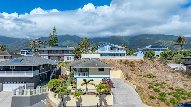 1363 Owaka St, Wailuku, HI 96793 - aerial view of residential area featuring mountains