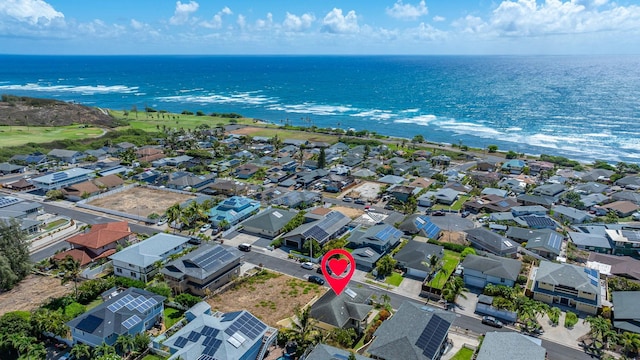 1363 Owaka St, Wailuku, HI 96793 - aerial perspective of suburban area with a nearby body of water