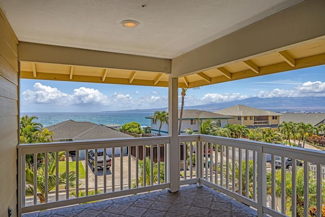 1363 Owaka St, Wailuku, HI 96793 - balcony with a water view