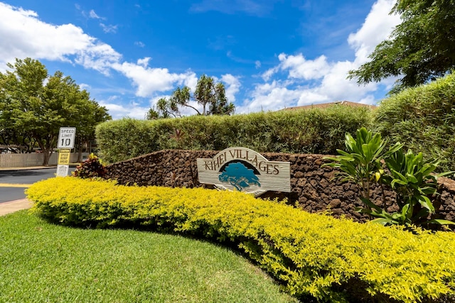 140 Uwapo Rd Unit 41-203, Kihei, HI 96753 - view of community / neighborhood sign