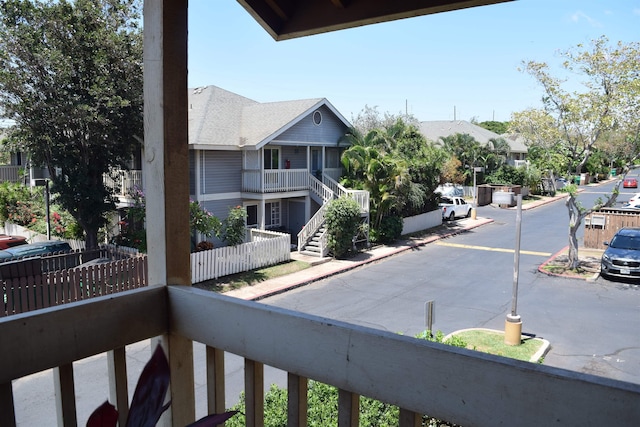 140 Uwapo Rd Unit 41-203, Kihei, HI 96753 - balcony with stairway