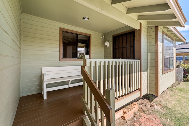 doorway to property with central air condition unit