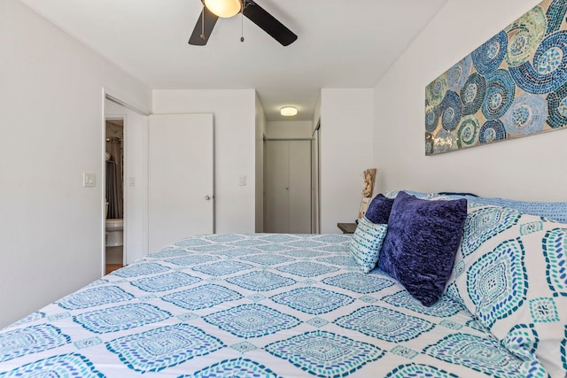 480 Kenolio Rd Unit 13-101, Kihei, HI 96753 - bedroom with ceiling fan