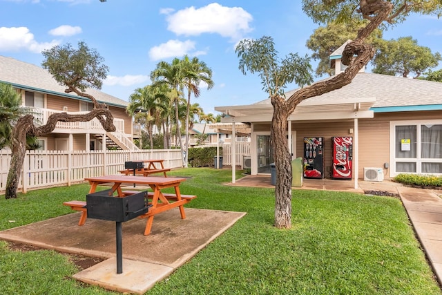 480 Kenolio Rd Unit 13-101, Kihei, HI 96753 - view of yard featuring ac unit and a patio