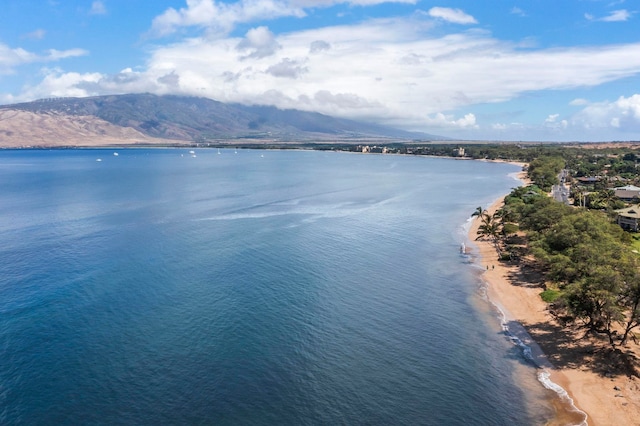 480 Kenolio Rd Unit 13-101, Kihei, HI 96753 - water view featuring a mountain backdrop