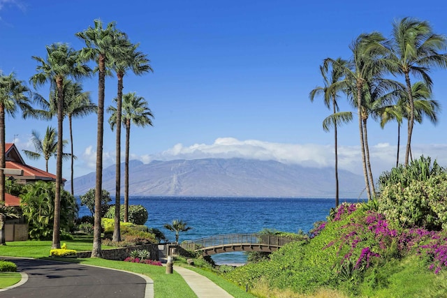 4000 Wailea Alanui Dr Unit 502, Kihei, HI 96753 - water view with mountains