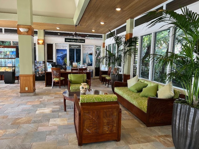 view of common area