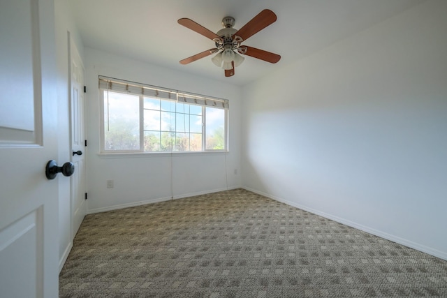 40 Halili Ln Unit 4J, Kihei, HI 96753 - carpeted spare room with a ceiling fan and baseboards