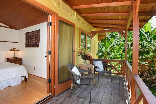 679 Kaapuni Pl, Kihei, HI 96753 - view of wooden terrace