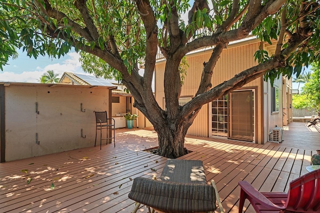 2730 Ohina St, Kihei, HI 96753 - view of wooden deck